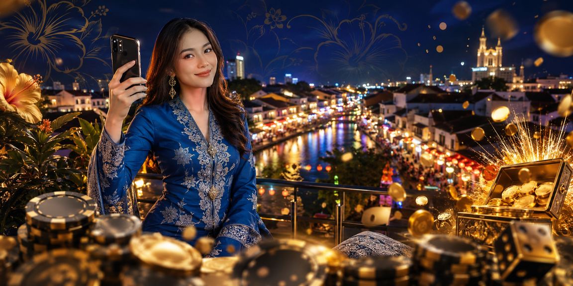 Pengalaman kasino mudah alih bergaya baju kurung Melaka di bintang44